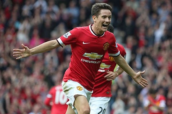 Ander Herrera trong màu áo Manchester United