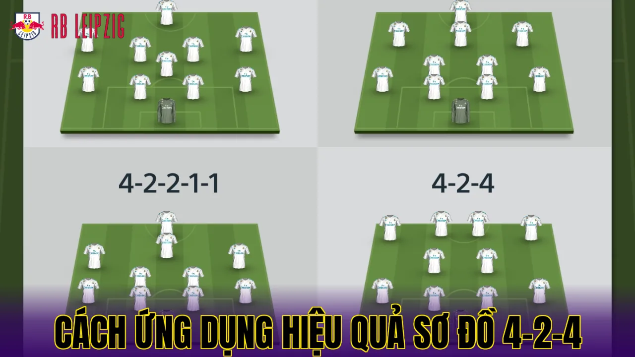 Cách ứng dụng hiệu quả sơ đồ 4-2-4