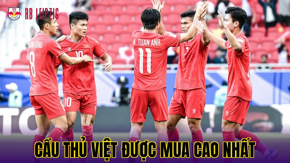 Cầu Thủ Việt Được Mua Cao Nhất