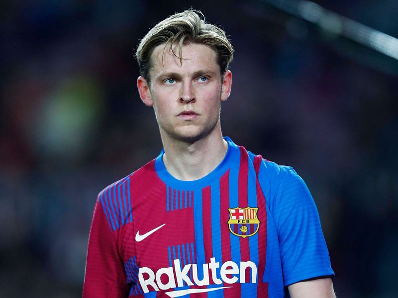 Frenkie de Jong trong màu áo Barcelona