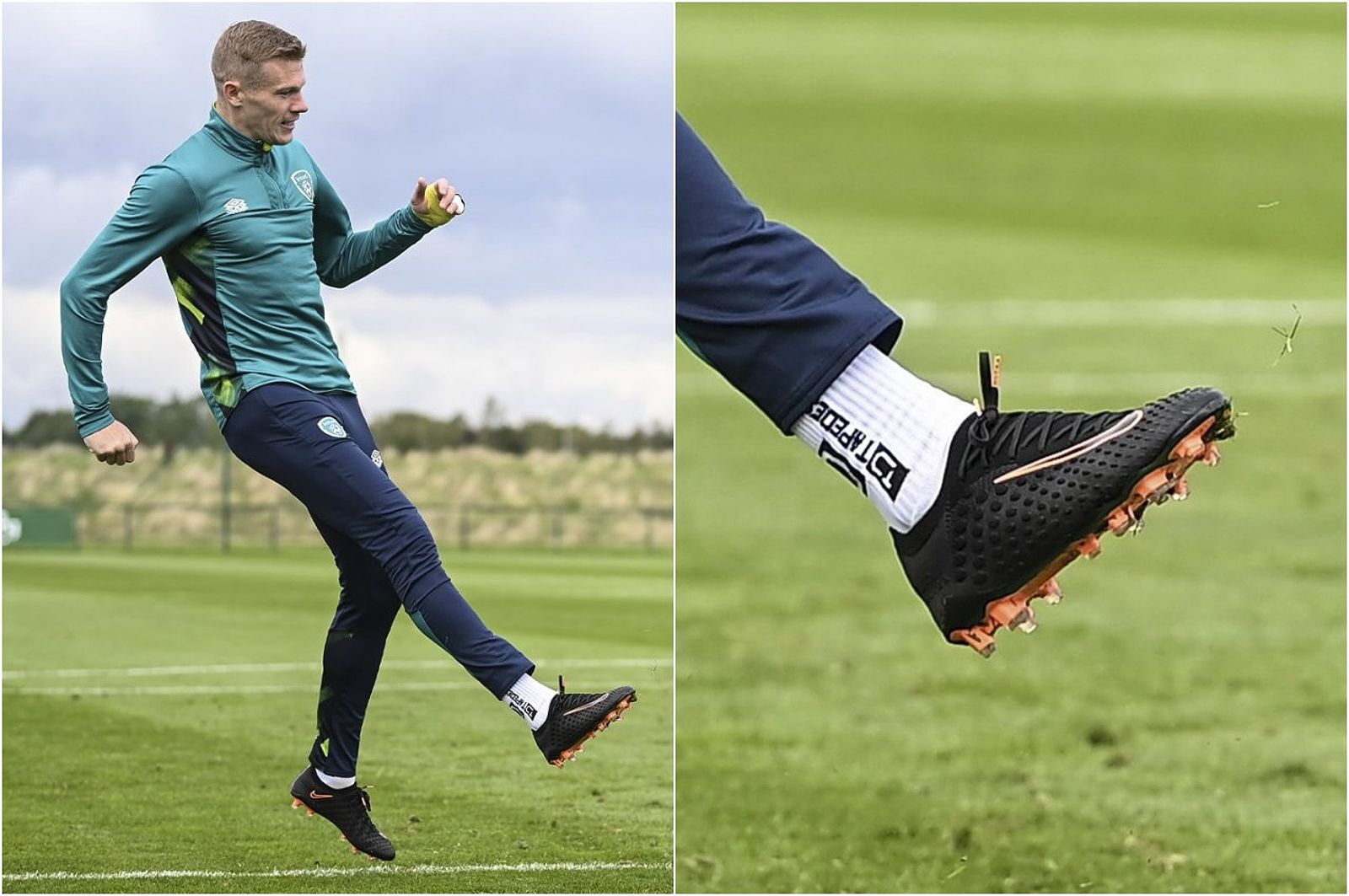 Giày đá bóng Nike Phantom Ultra Venom của James McClean