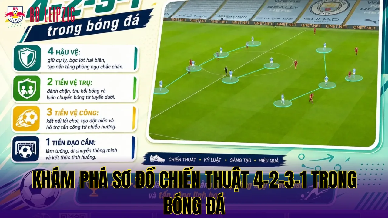 Khám phá sơ đồ chiến thuật 4-2-3-1 trong bóng đá