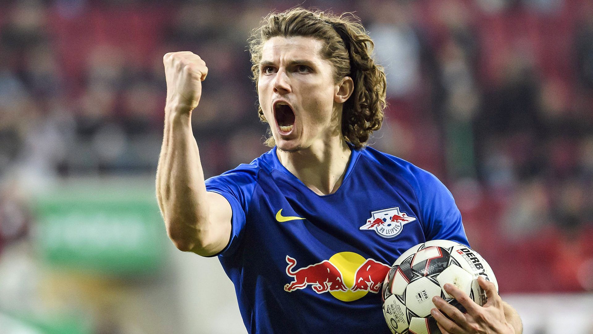 Marcel Sabitzer ghi bàn cho RB Leipzig