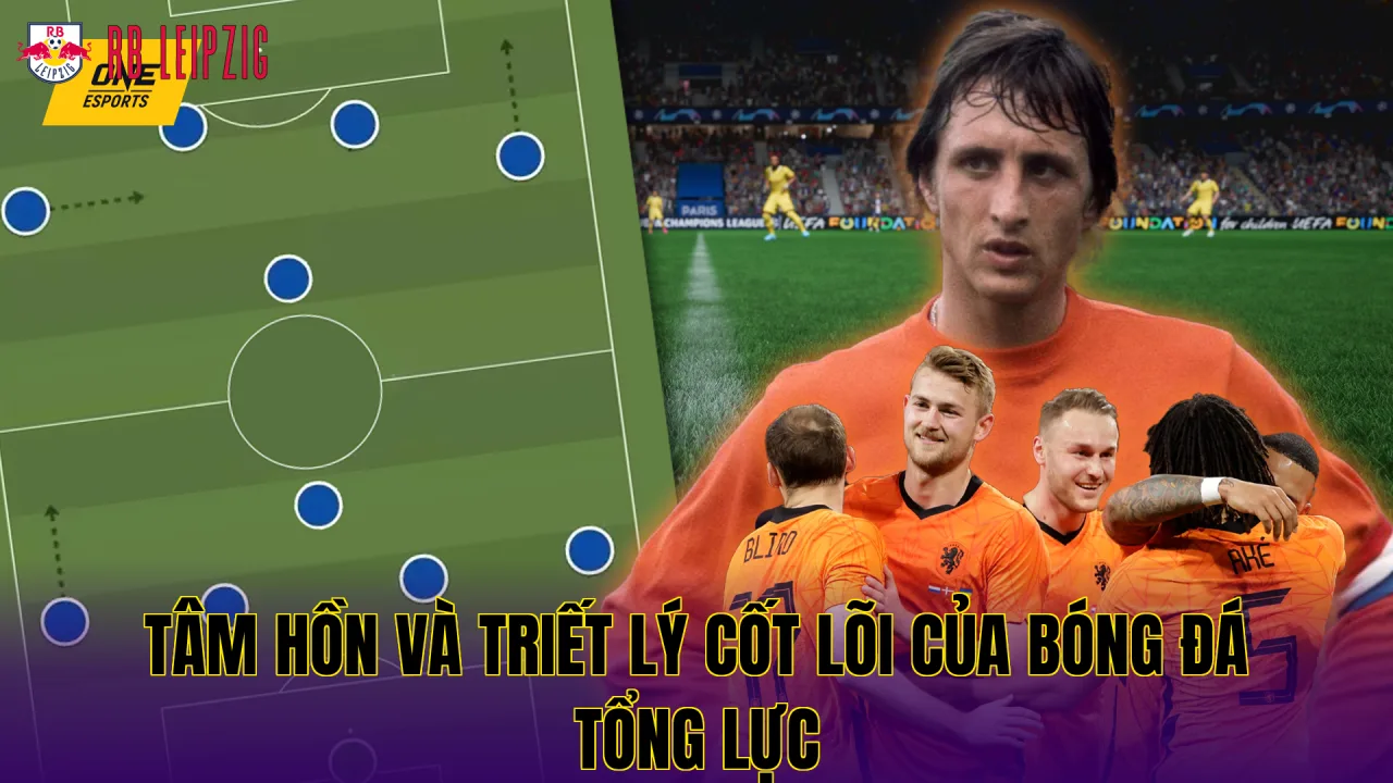 Tâm hồn và triết lý cốt lõi của bóng đá tổng lực
