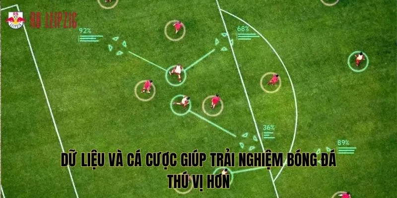 Dữ liệu và cá cược giúp trải nghiệm bóng đá thú vị hơn