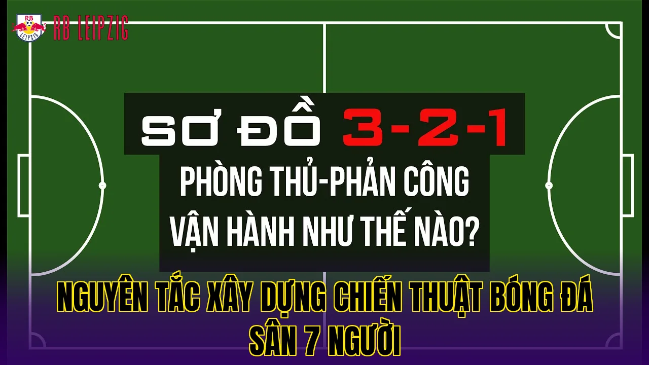 Nguyên tắc xây dựng chiến thuật bóng đá sân 7 người