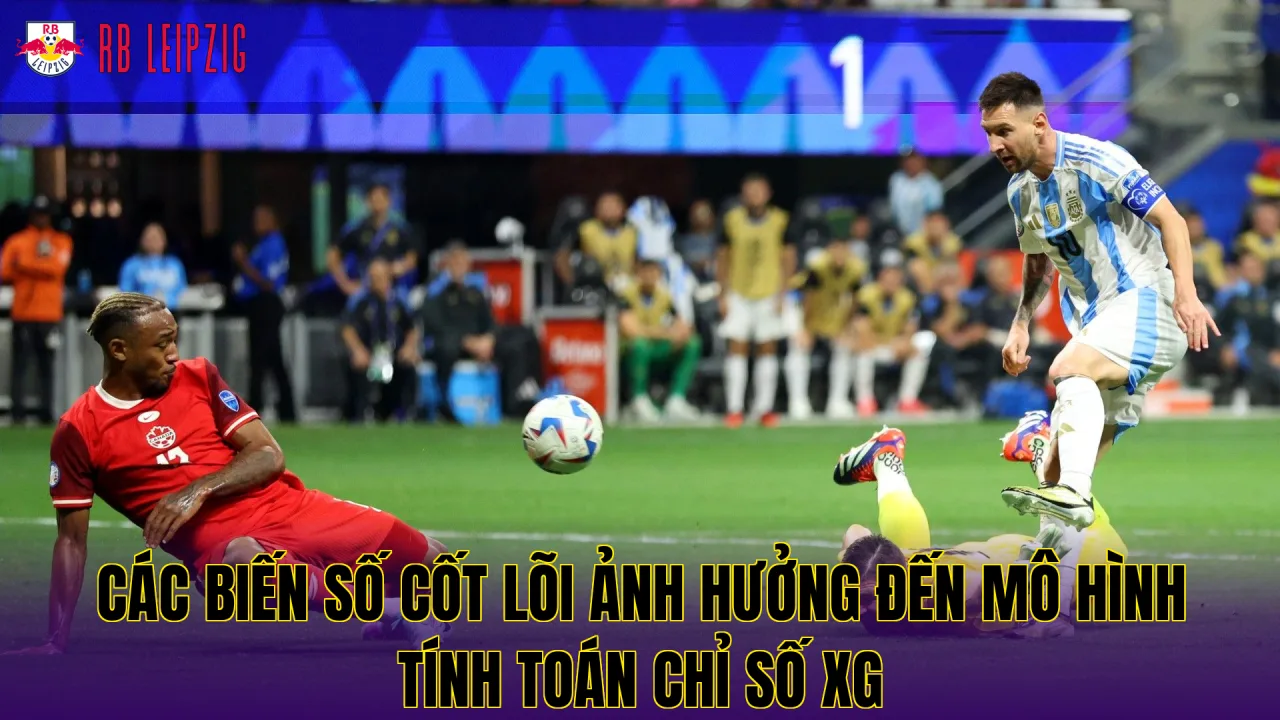 Các biến số cốt lõi ảnh hưởng đến mô hình tính toán chỉ số xG