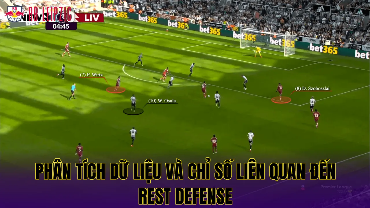 Phân tích dữ liệu và chỉ số liên quan đến Rest defense